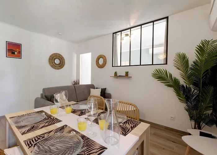 016- T2 Tropisme, 1 Chambre,clim,wifi,parking Apartmán *