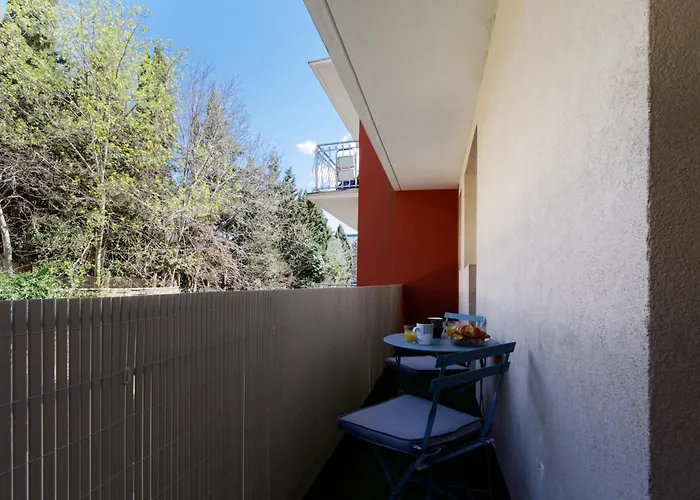 Apartmán 016- T2 Tropisme, 1 Chambre,clim,wifi,parking Montpellier