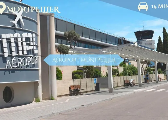 Apartmán 016- T2 Tropisme, 1 Chambre,clim,wifi,parking Montpellier