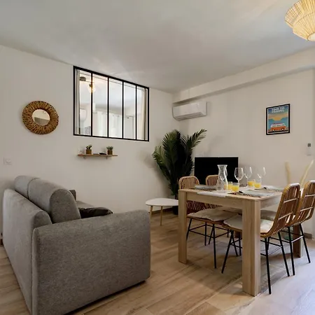 아파트 016- T2 Tropisme, 1 Chambre,clim,wifi,parking *